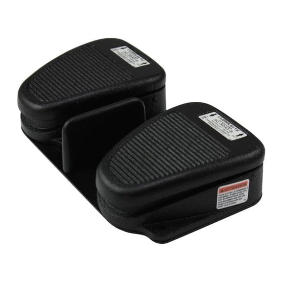 Linemaster Gnrl Prps Foot Swtch,Momentary Action TWIN 632-S