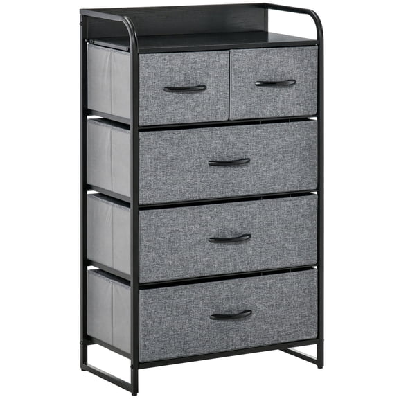 Linen 4-Tier Tower - Large Drawers for Blankets - Entryway - Efficient Storage