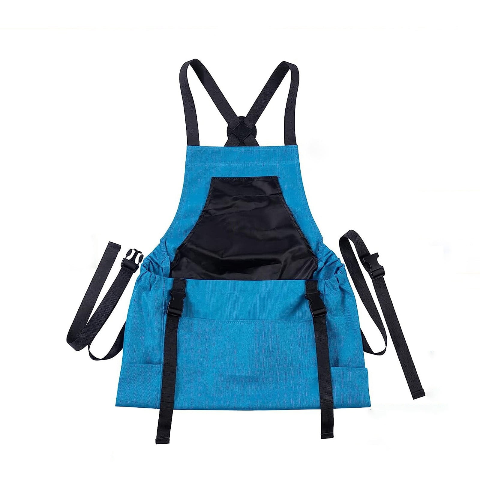 Linen Apron Dress Aprons And Chef Hats for Men Side Server Apron Waxed