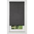 thumbnail image 1 of Linen Avenue Cordless 1% Solar Screen Standard Roller Shade, Charcoal 66 W x 66 H (Arrives 1/4" Narrower), 1 of 6
