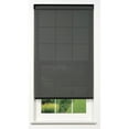 thumbnail image 1 of Linen Avenue Cordless 5% Solar Screen Standard Roller Shade, Charcoal 55 W x 66 H (Arrives 1/4" Narrower), 1 of 8
