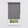 thumbnail image 1 of Linen Avenue Cordless Coastal Blackout Cassette Roller Shade with Bloc Wand for Easy Adjustment– UV Protection, Room Darkening– Charcoal Cove 25 W X 66 H (Arrives 1/4" Narrower), 1 of 8