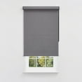 thumbnail image 1 of Linen Avenue Cordless Coastal Blackout Cassette Roller Shade with Bloc Wand for Easy Adjustment– UV Protection, Room Darkening– Charcoal Cove 60 W X 66 H (Arrives 1/4" Narrower), 1 of 9