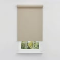 thumbnail image 1 of Linen Avenue Cordless Coastal Blackout Cassette Roller Shade with Bloc Wand for Easy Adjustment– UV Protection, Room Darkening–Tan Driftwood 35 W X 78 H (Arrives 1/4" Narrower), 1 of 9
