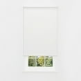 thumbnail image 1 of Linen Avenue Cordless Coastal Blackout Standard Roller Shade– UV Protection, Room Darkening Window Covering for Home & Office –White Sand 61 W X 78 H (Arrives 1/4" Narrower), 1 of 9