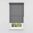 thumbnail image 1 of Linen Avenue Cordless Coastal Light-Filtering Cassette Roller Shade with Bloc Wand for Easy Adjustment– Soft Light Control, UV Protection– Charcoal Cove 54 W X 66 H (Arrives 1/4" Narrower), 1 of 9