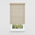 thumbnail image 1 of Linen Avenue Cordless Coastal Light-Filtering Cassette Roller Shade with Bloc Wand for Easy Adjustment– Soft Light Control, UV Protection–Tan Driftwood 27 W X 78 H (Arrives 1/4" Narrower), 1 of 9