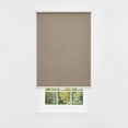 thumbnail image 1 of Linen Avenue Cordless Mojave Blackout Standard Roller Shade– UV Protection, Room Darkening Window Covering for Home & Office –Tan Dunes 52 W X 78 H (Arrives 1/4" Narrower), 1 of 8