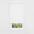 thumbnail image 1 of Linen Avenue Cordless Mojave Blackout Standard Roller Shade– UV Protection, Room Darkening Window Covering for Home & Office –White Poppy 67 W X 66 H (Arrives 1/4" Narrower), 1 of 8
