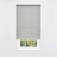 thumbnail image 1 of Linen Avenue Cordless Mojave Light-Filtering Standard Roller Shade– Soft Light Control, UV Protection Window Covering for Home & Office –Canyon Gray 28 W X 66 H (Arrives 1/4" Narrower), 1 of 8