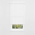 thumbnail image 1 of Linen Avenue Cordless Mojave Light-Filtering Standard Roller Shade– Soft Light Control, UV Protection Window Covering for Home & Office –White Poppy 22 W X 66 H (Arrives 1/4" Narrower), 1 of 8