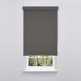 thumbnail image 1 of Linen Avenue Cordless Sierra Blackout Cassette Roller Shade with Bloc Wand for Easy Adjustment– UV Protection, Room Darkening– Charcoal Summit 54 W X 66 H (Arrives 1/4" Narrower), 1 of 9