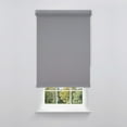 thumbnail image 1 of Linen Avenue Cordless Sierra Blackout Cassette Roller Shade with Bloc Wand for Easy Adjustment– UV Protection, Room Darkening–Gray Granite 24 W X 66 H (Arrives 1/4" Narrower), 1 of 9