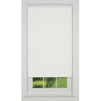 Linen Avenue Cordless Sierra Light Filtering Roller Shade, White 38 W x 66 H (Arrives 1/4" Narrower)