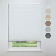 thumbnail image 1 of Linen Avenue Cordless Standard Blackout Cellular Shade 47 W x 48 H, White (Arrives 1/4" Narrower), 1 of 9