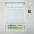 thumbnail image 1 of Linen Avenue Cordless Top Down Bottom Up Blackout Cellular Shade 32 W x 66 H White (Arrives 1/4" Narrower), 1 of 9