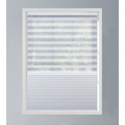 Linen Avenue Custom Cordless 26 W x 48 H Crystal DAY/NIGHT Cellular Shade