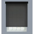 thumbnail image 1 of Linen Avenue Custom Cordless Cassette 1% Solar Roller Shade, 27 W x 66 H Charcoal, 1 of 6