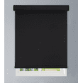 thumbnail image 1 of Linen Avenue Custom Cordless Cassette 1% Solar Roller Shade, 46 W x 66 H Black, 1 of 6