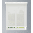 thumbnail image 1 of Linen Avenue Custom Cordless Cassette 5% Solar Roller Shade, 25 W x 66 H White, 1 of 6