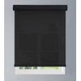 thumbnail image 1 of Linen Avenue Custom Cordless Cassette 5% Solar Roller Shade, 61 W x 78 H Black, 1 of 6