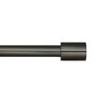 thumbnail image 1 of Linen Avenue Cylinder Single Window Curtain Rod Set, 48 to 86-inch, Antique Silver, 1 of 5