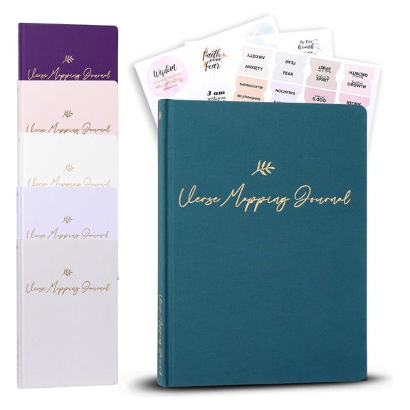 Linen Bible Verse Mapping Journal