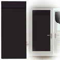 thumbnail image 1 of Linen Blackout French Door Curtains, Privacy Door Window Curtains, 26 X 68 Inch Room Darkening Blinds, Thermal Insulated Shades for Bedroom, 1 Panel, Blush Black, 1 of 8