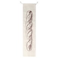 thumbnail image 1 of Linen Bread Bag | Reusable French Stick Storage Bag with Drawstring Closure for Buns, Rolls & Baked Goods | Natural Fabric Keeps Bread Fresh | Kitchen & Picnic Use, 1 of 2