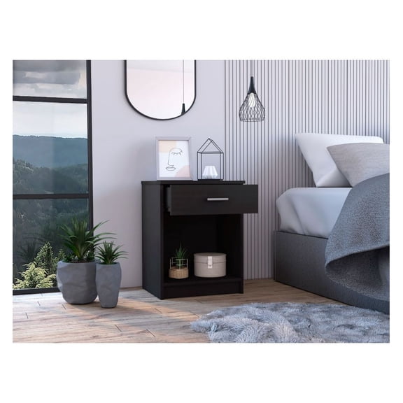 Linen Cabinet Four Shelves, Open Storage Tower, Bedroom Bathroom Organizer, 17.3W x 16.9D x 29.7H, 4-Leg Design, Easy Assembly