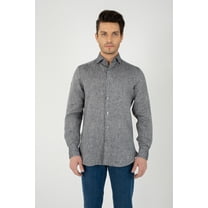 Linen Charcoal Grey