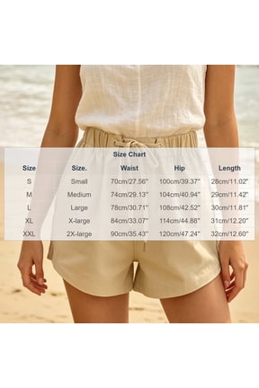 Linen Cotton Beach Shorts For Women Wide Leg Beach Solid High Waisted Drawstring Warm Getaway Relaxed Summer Day To Night Smart Travel Wardrobe Addition