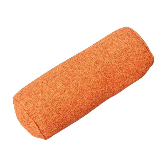 Linen Cylinder Cushion Pillow, Sofa Head Lumbar Support Cushion 15.8x5.9 Inch
