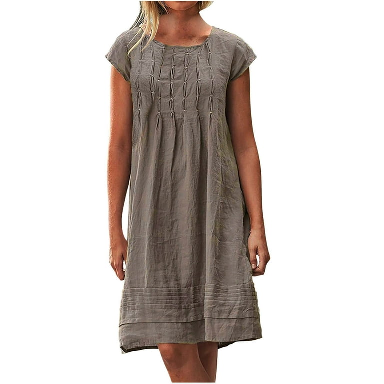 Linen Dress Cottagecore Dresses for Women Homecoming Dresses for 