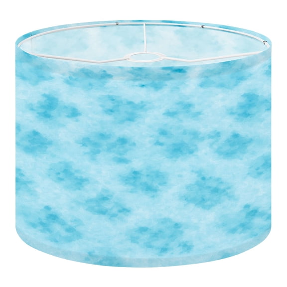 Linen Drum Lampshades Light Tie Dye Seamless Textured Watercolor Gradient African Artistic 13"x13"x10" Light Shade for Table Lamps Floor Lamp Shades Lampshade Replacement Assembly Required