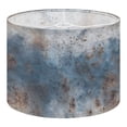 thumbnail image 1 of Linen Drum Lampshades Weathered Concrete Texture Blue Gray Paint Rust Stains 13"x13"x10" Light Shade for Table Lamps Floor Lamp Shades Lampshade Replacement Assembly Required, 1 of 8