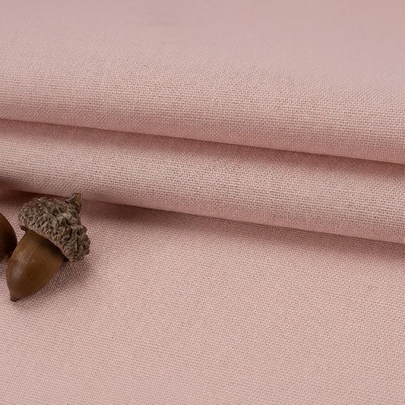 Linen Embroidery Fabric: 100% Linen Fabric for Clothing, Home Decor, Pillow, Sofa, 56" Width, Quilting Fabric Cloth Garments Crafts, Craft by The Yard (Pink 1)