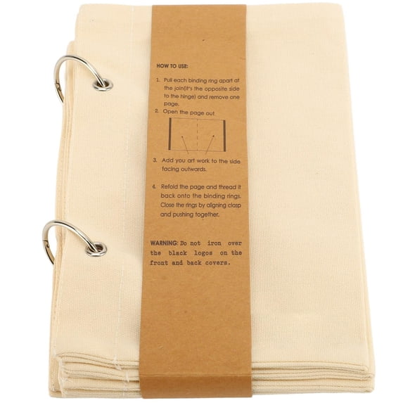 Linen Fabric Sketchbook Art Journal Reinforced Binding Fabric Sketch Book Stitchbook For Drawing Stitching 175x145mm