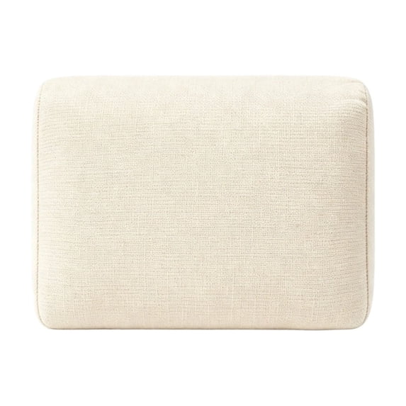 Linen Feel Sofa Cushion Cover - Non-Slip Couch Seat Protector, Breathable & Sturdy Fabric, Soft Natural Touch, Perfect for Living Room, Home Furniture Protection Beige
