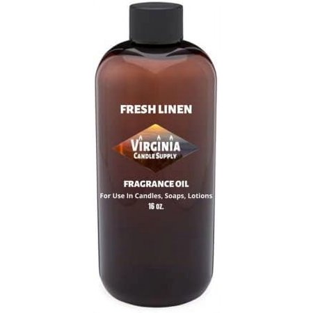 Linen Fragrance Oil (16 Oz Bottle) For Candle Making, Soap Making, Making, Room Sprays, s, Car eners, Slime, Bath Bombs, Warmers…