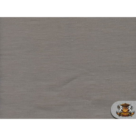 Linen GRANITE GRAY Fabrics / 57" Wide/ Sold by the yard