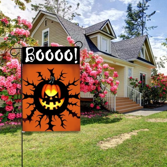 Linen Garden Flag Banner - Halloween
- Boo 12"x18"