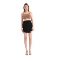 thumbnail image 1 of Linen High Waist Mini Skirt with a Button detail, 1 of 5