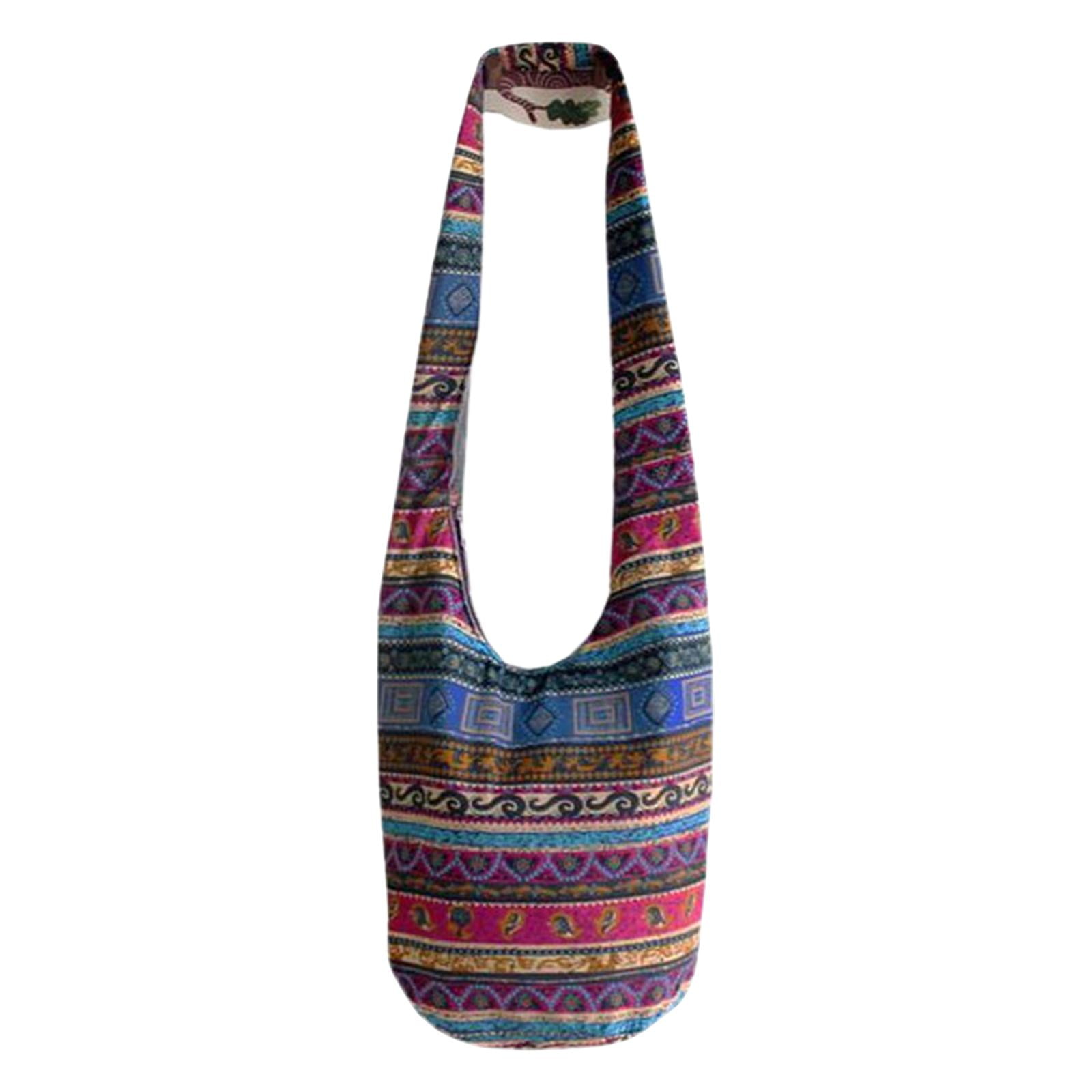 Linen Hobo Bags Purses Shoulder Bag Bohemian Macrame Multicolor Walmart Business Supplies