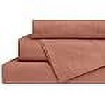 Tera Clay Queen Cotton Percale Deep Pocket Sheet Set