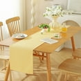 thumbnail image 1 of Linen-Like Table Runner Long Tablecloth Home Decor Banquet Table Flag Festival Decoration Living Room Accessories Party Setting, 1 of 5