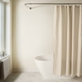 thumbnail image 1 of Linen-Look Polyester Shower Curtain in Essential Colors, 1 of 7
