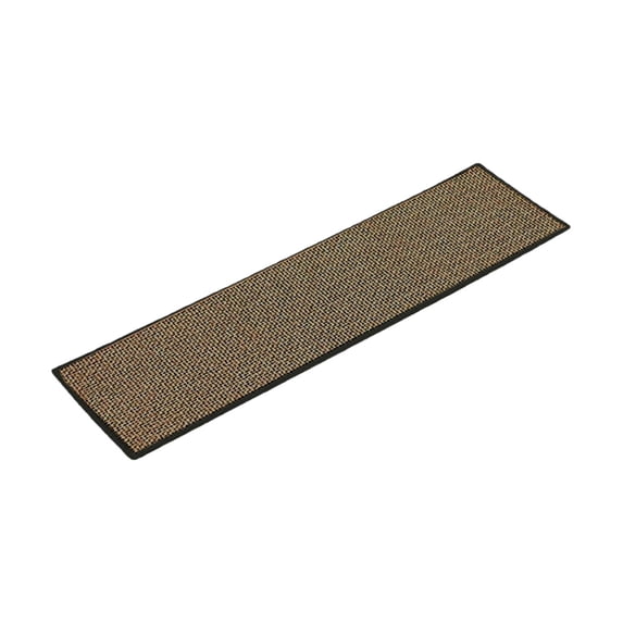 Linen Look Stair Treads, Non-Slip Rubber Backing Stair Mat, Absorbent Step Cover for Indoor Stairs, Safety Runner for Homes with Pets and Family, Practical Home Safety Solution