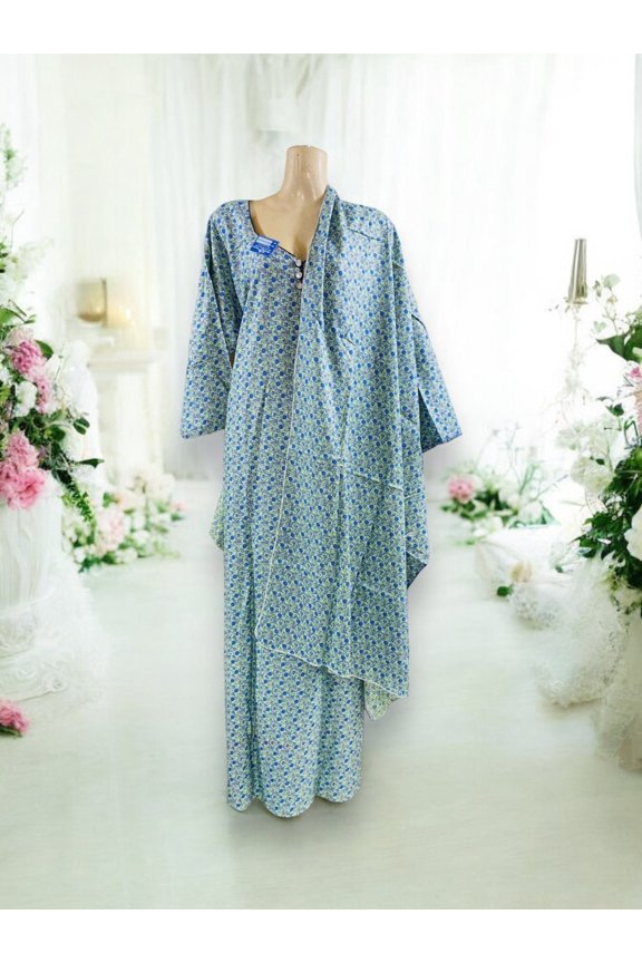 Traditional BD Linen Maxi with Matching Dupatta Cultural Wear for Women, 106