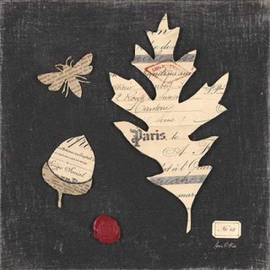 Linen Memoir 3 Canvas Art - Arnie Fisk (24 x 24)